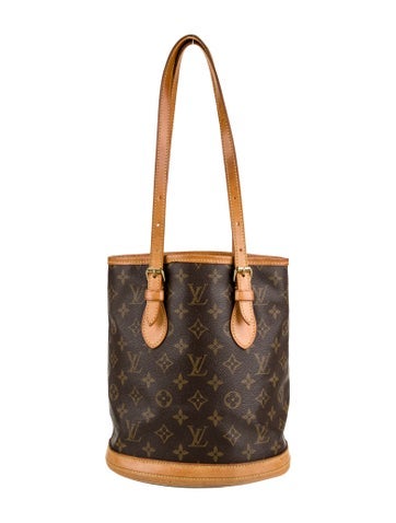 Louis Vuitton Bucket Bags LV Monogram Petit Vintage