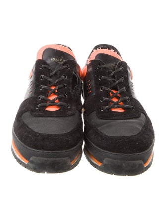 Louis Vuitton Suede Printed Sneakers