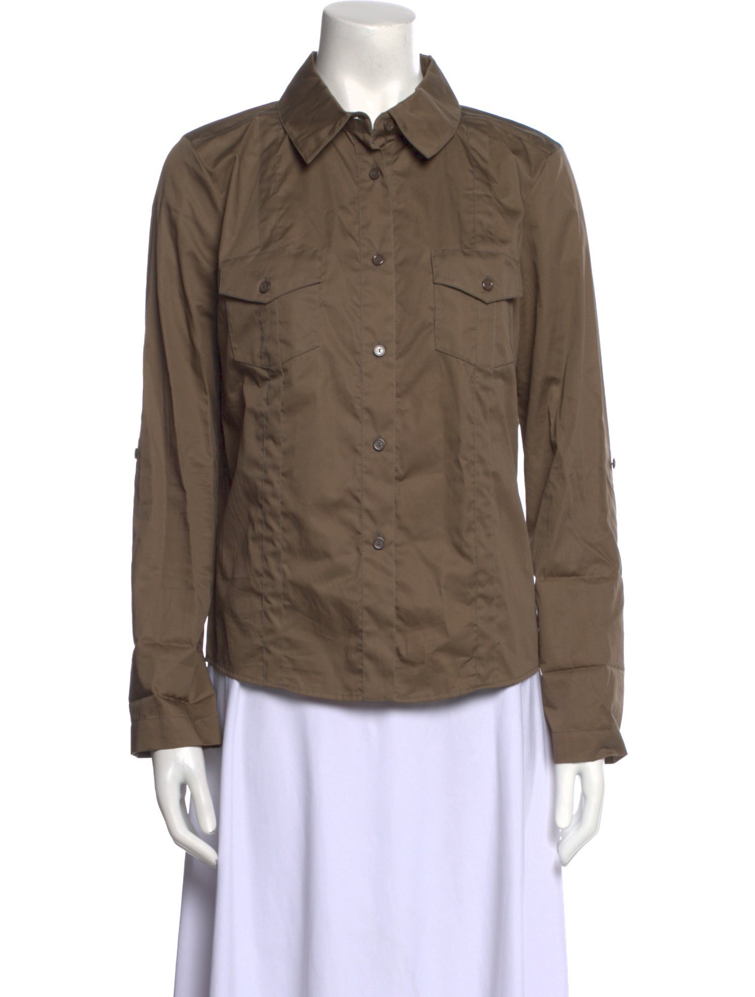 Louis Vuitton Vintage Late 1990's - Early 2000's Button-Up Top