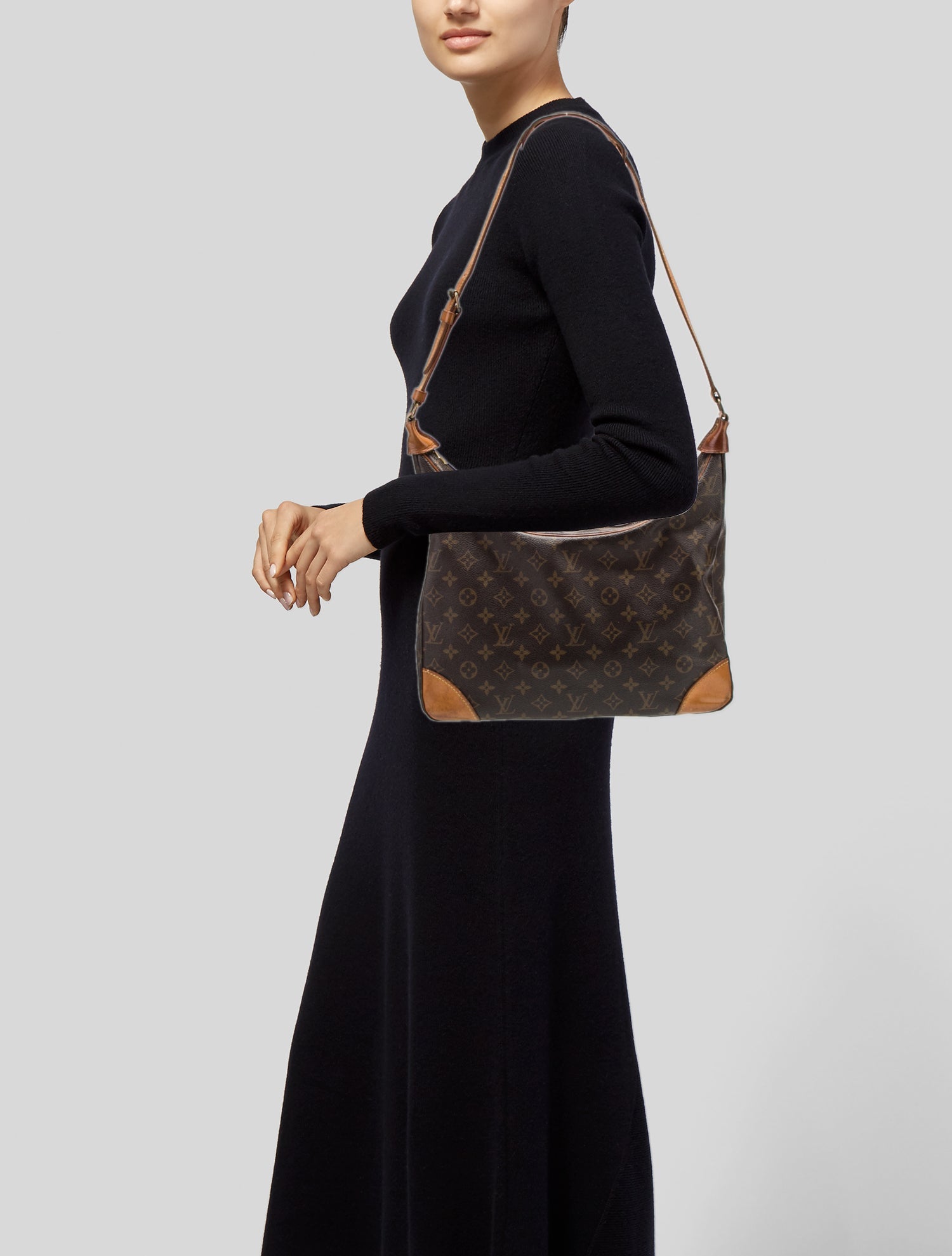 Louis Vuitton LV Monogram Boulogne 35 Vintage