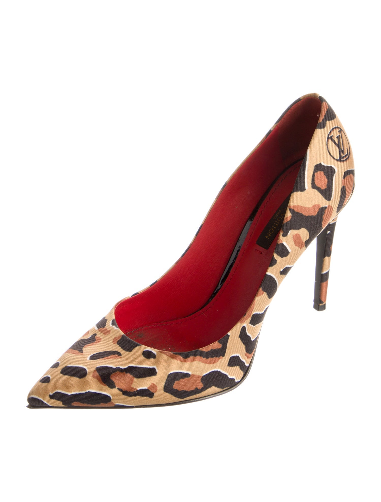 Louis Vuitton Animal Print Pumps