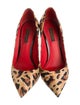 Louis Vuitton Animal Print Pumps