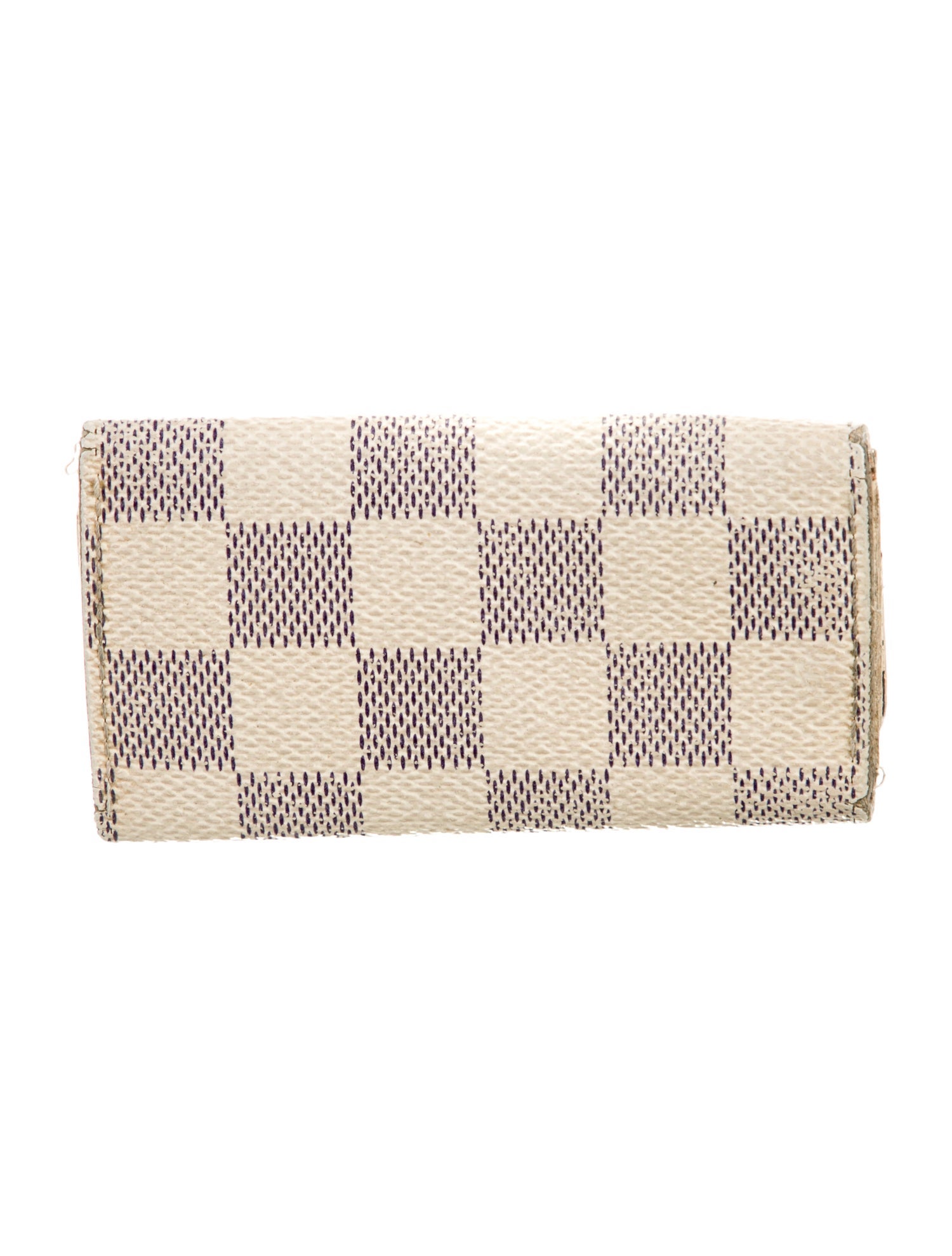 Louis Vuitton Damier Azur 4 Key Holder