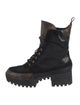 Louis Vuitton Canvas Combat Boots
