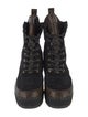 Louis Vuitton Canvas Combat Boots