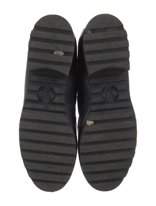 Louis Vuitton Canvas Combat Boots