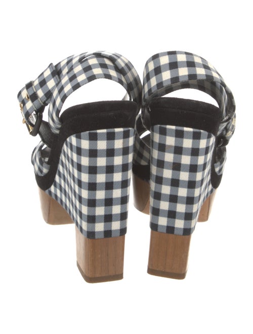 Louis Vuitton Canvas Printed Sandals