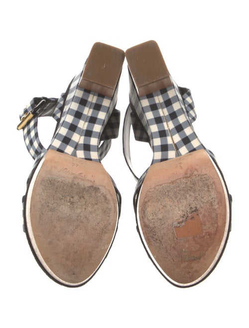 Louis Vuitton Canvas Printed Sandals