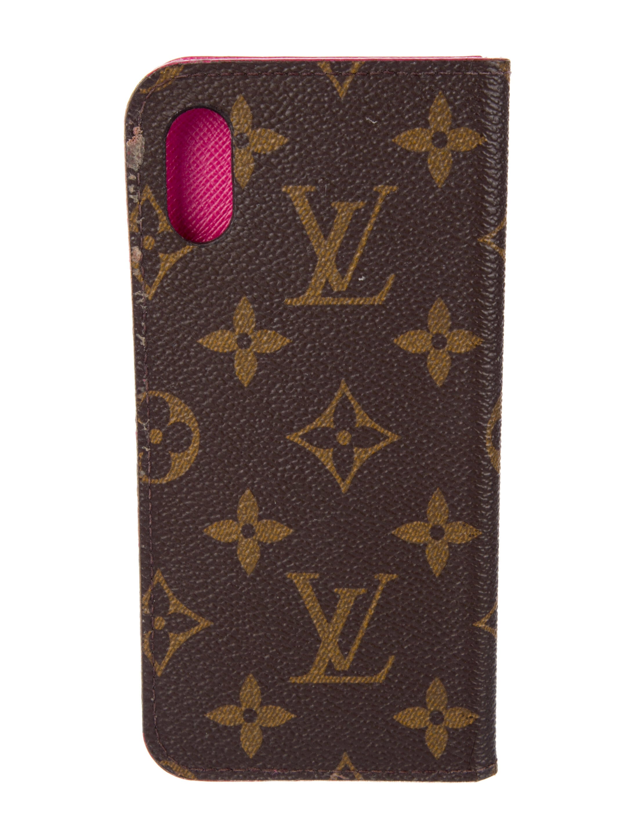 Louis Vuitton Monogram iPhone X Folio Case