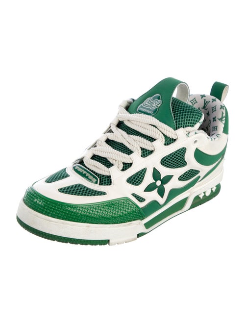 Louis Vuitton Mesh Printed Sneakers