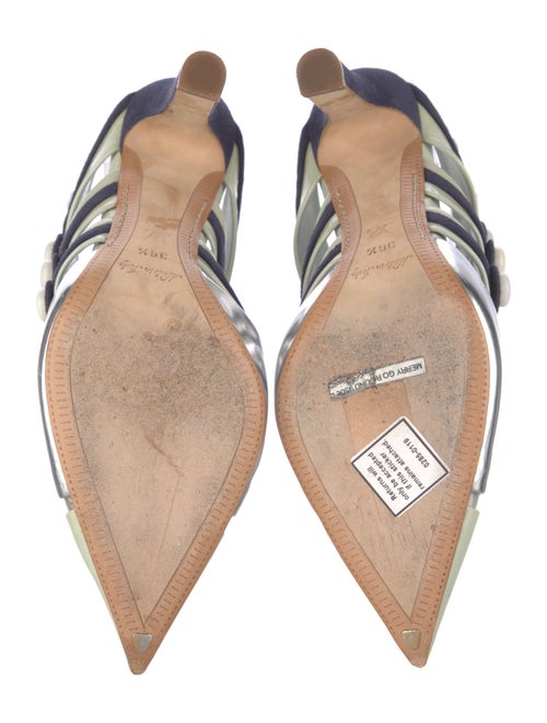 Louis Vuitton Patent Leather Mules