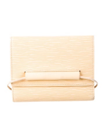 Louis Vuitton Wallets Epi Leather Elastique Wallet