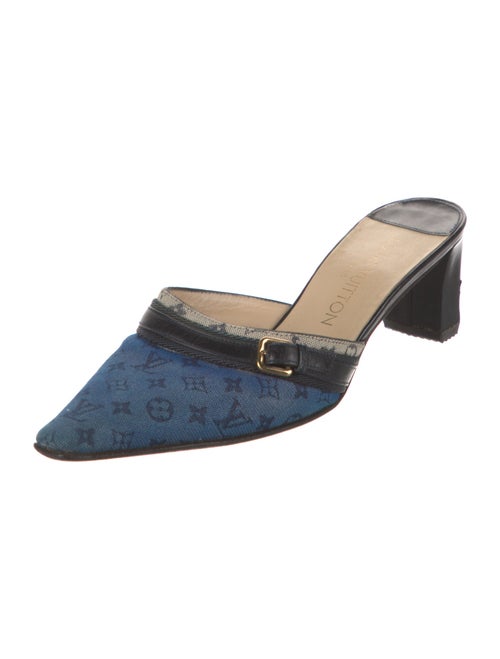 Louis Vuitton LV Monogram Canvas Mules