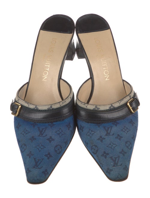 Louis Vuitton LV Monogram Canvas Mules