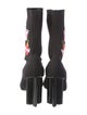 Louis Vuitton Graphic Print Embroidered Accent Sock Boots