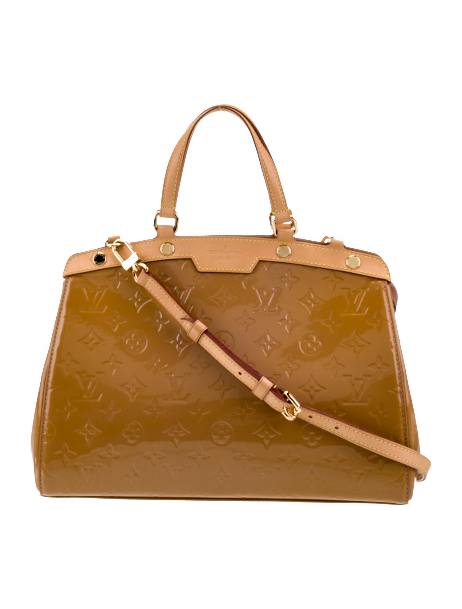Louis Vuitton Patent Leather Brea MM