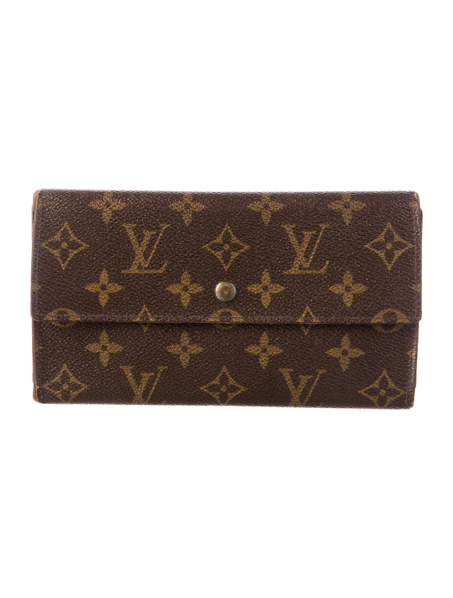 Louis Vuitton LV Monogram Coated Canvas Wallet