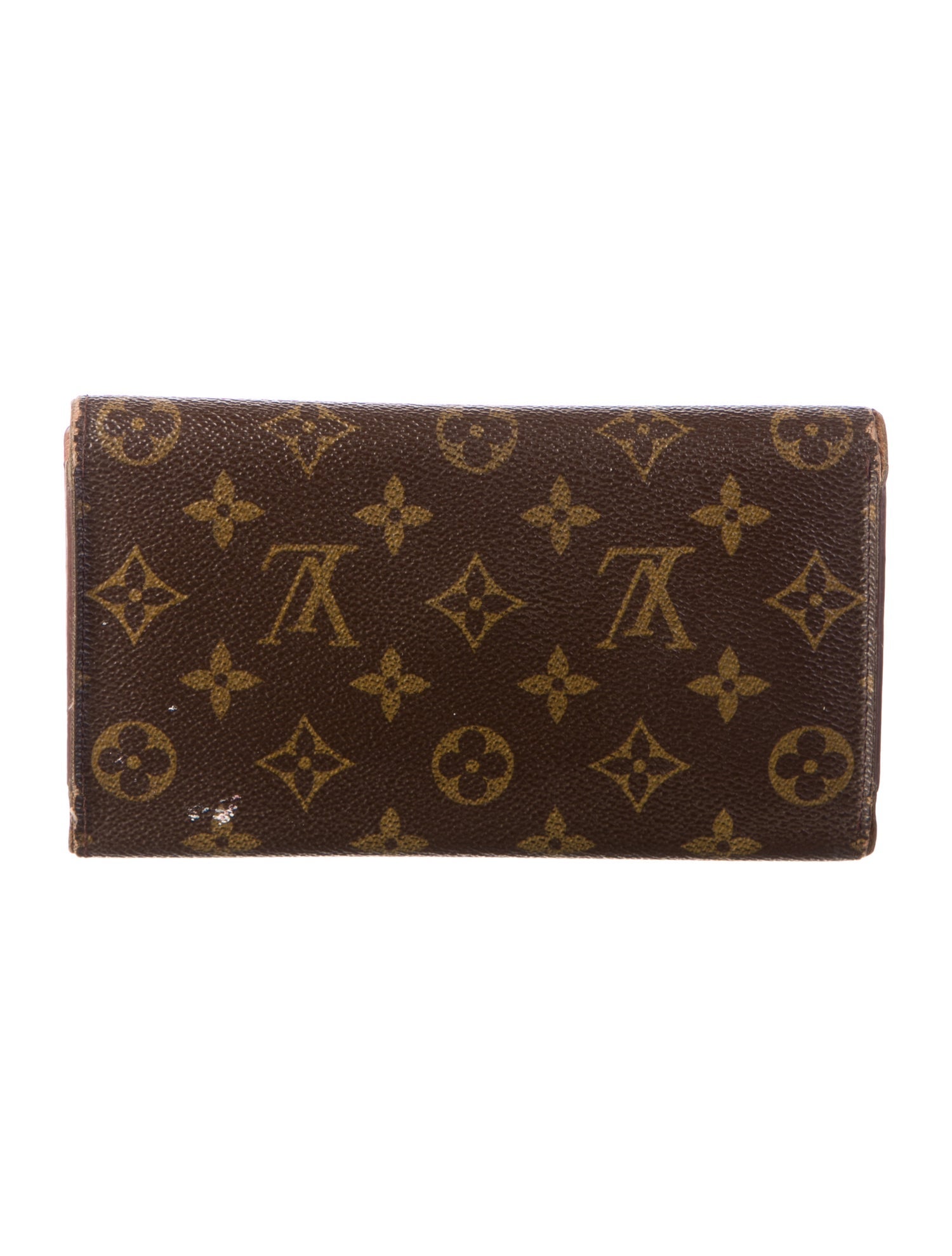 Louis Vuitton LV Monogram Coated Canvas Wallet