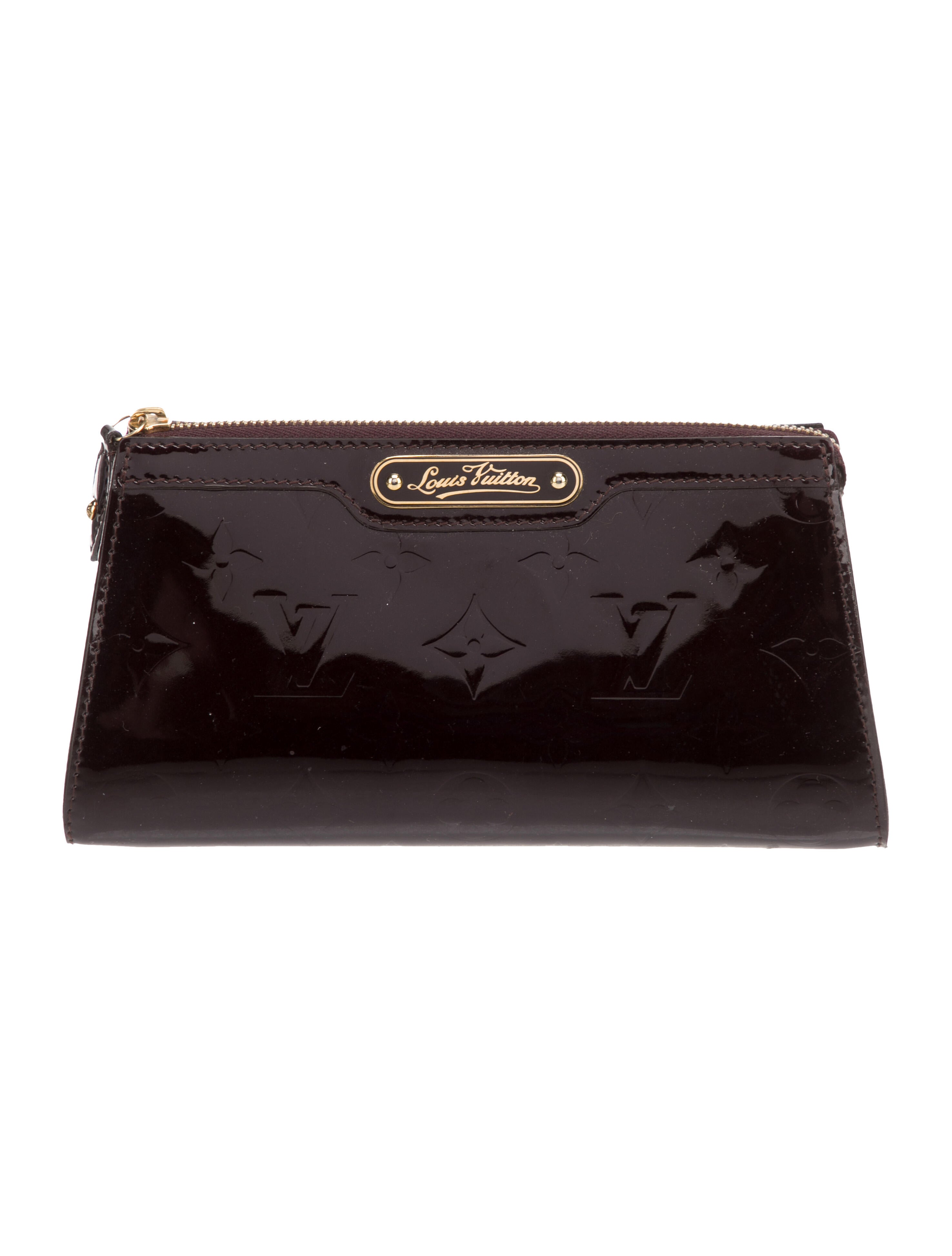 Louis Vuitton Monogram Vernis Trousse Cosmetic Pouch