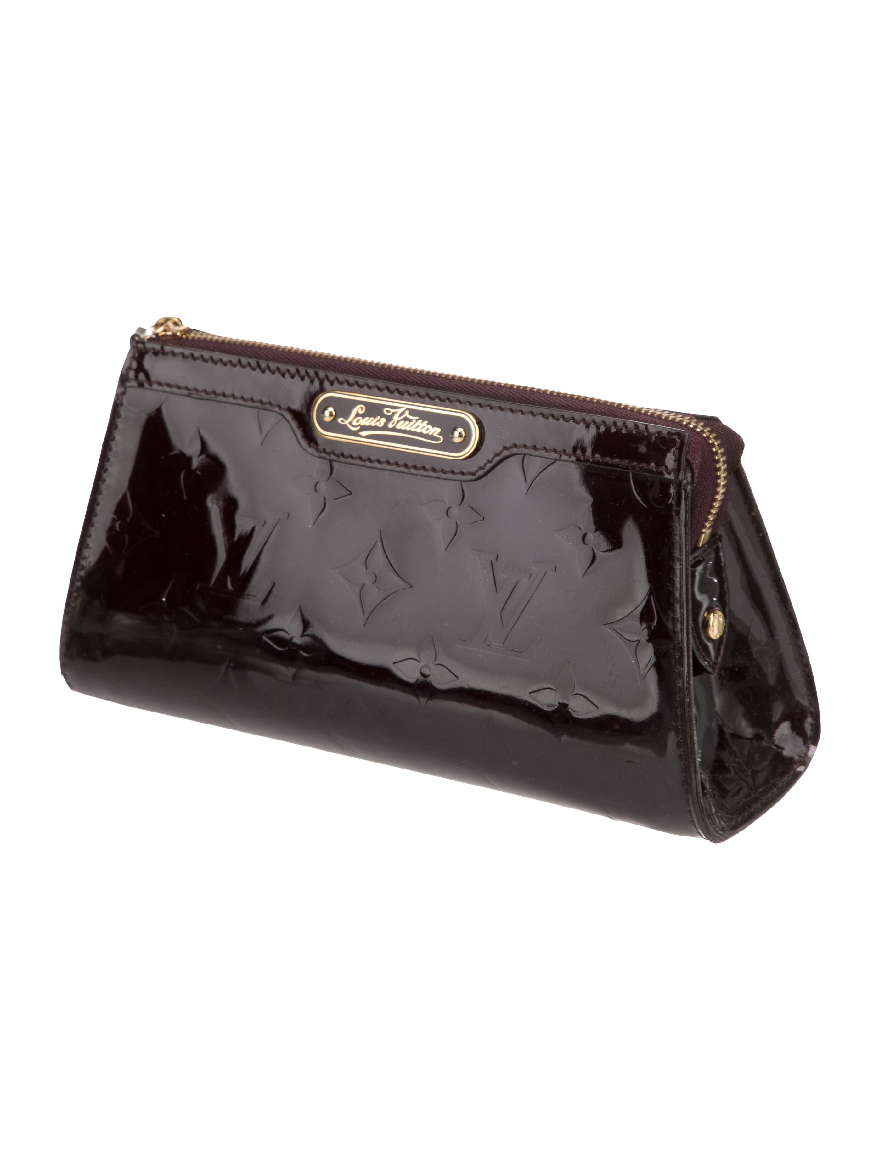 Louis Vuitton Monogram Vernis Trousse Cosmetic Pouch