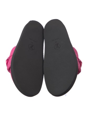 Louis Vuitton LV Monogram Leather Slides