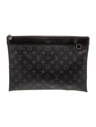 Louis Vuitton Monogram Eclipse Discovery Pochette GM