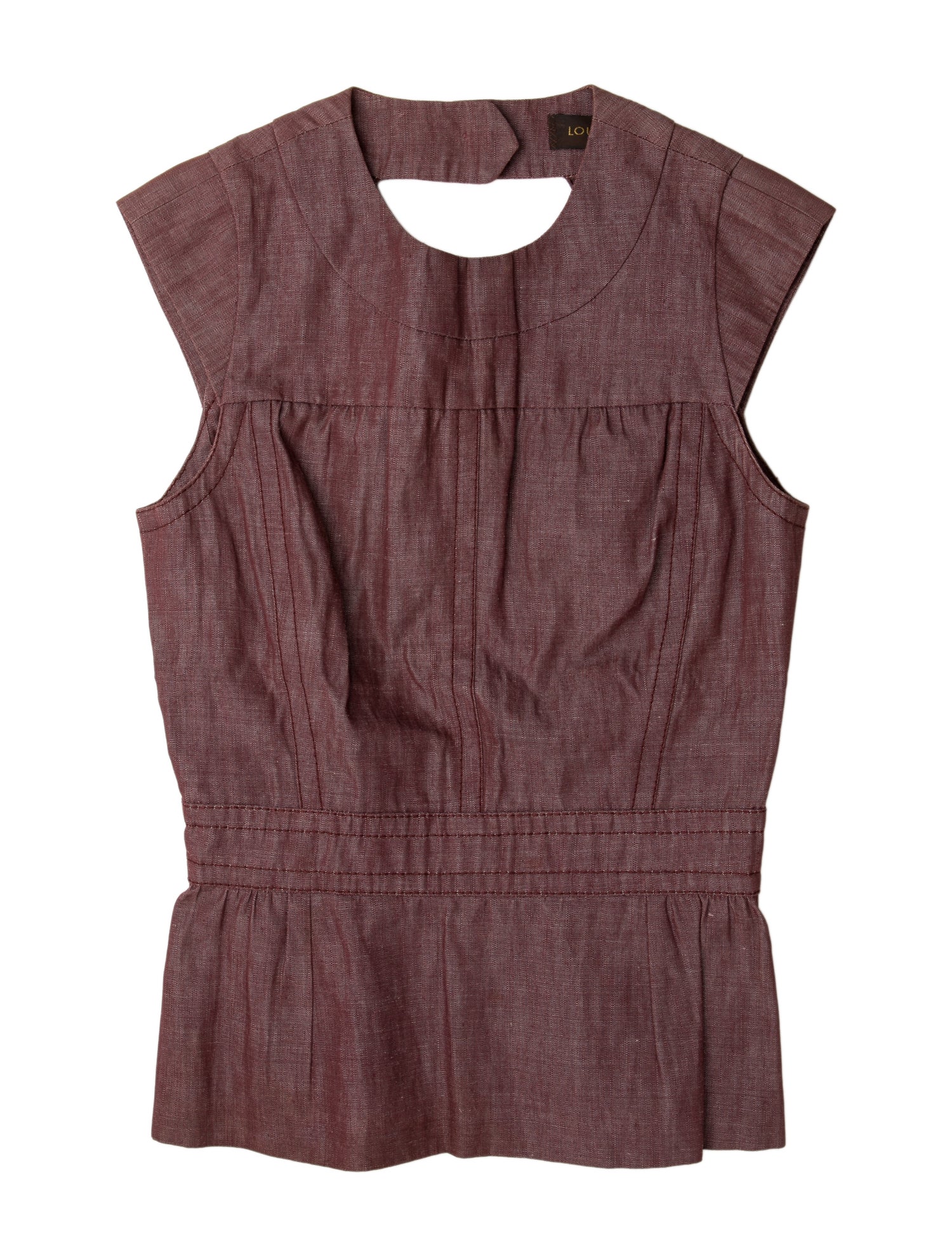 Louis Vuitton Late 1990's - Early 2000's Crew Neck Top