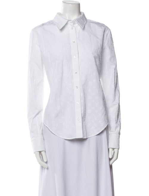 Louis Vuitton 2019 Striped Button-Up Top