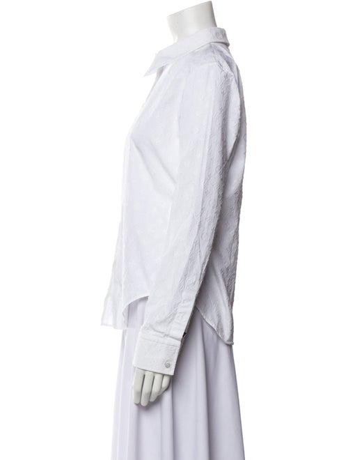 Louis Vuitton 2019 Striped Button-Up Top