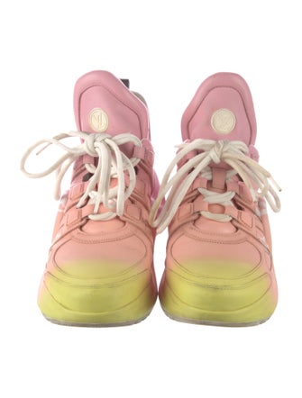 Louis Vuitton LV Monogram Leather Chunky Sneakers