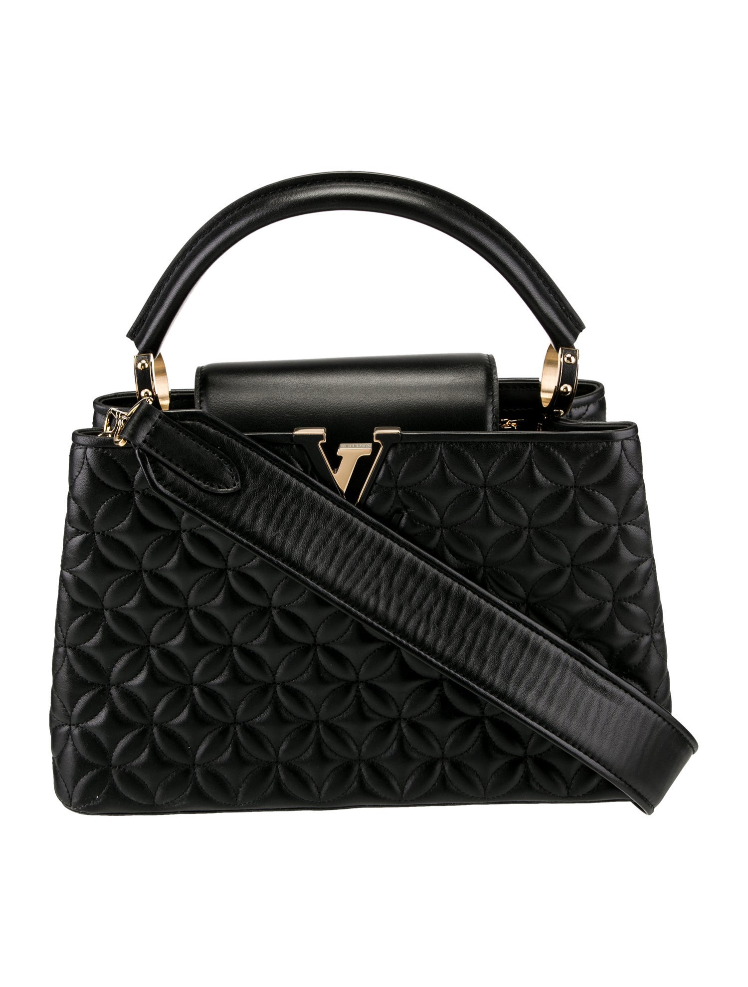 Louis Vuitton Quilted Capucines MM