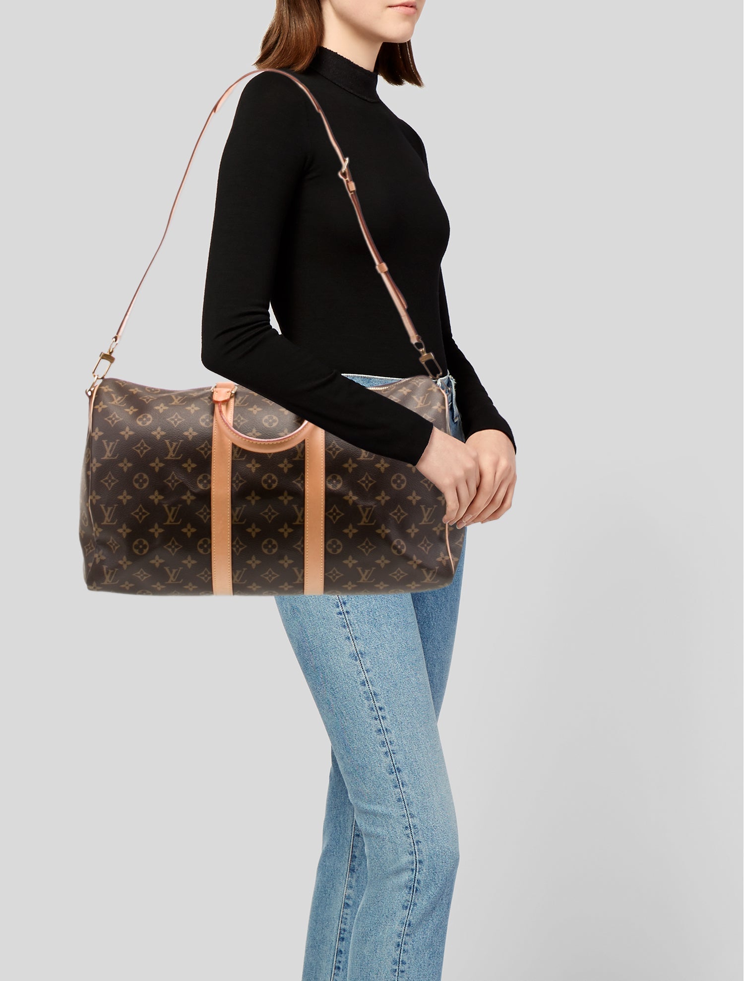 Louis Vuitton LV Monogram Keepall Bandouliere 45