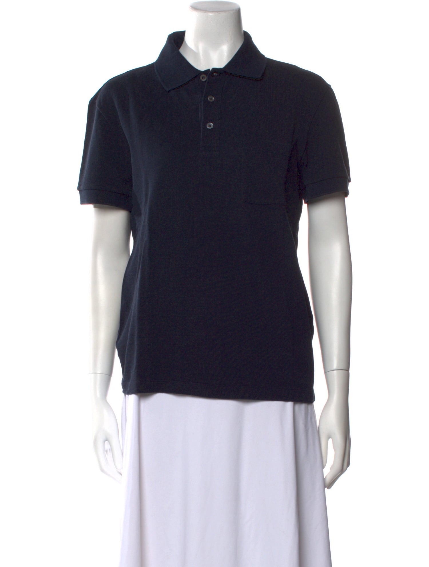 Louis Vuitton Damier Collar Polo Shirt