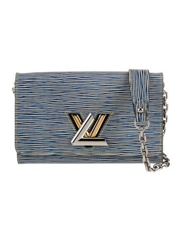 Louis Vuitton Crossbody Bags Epi Leather Twist Wallet On Chain