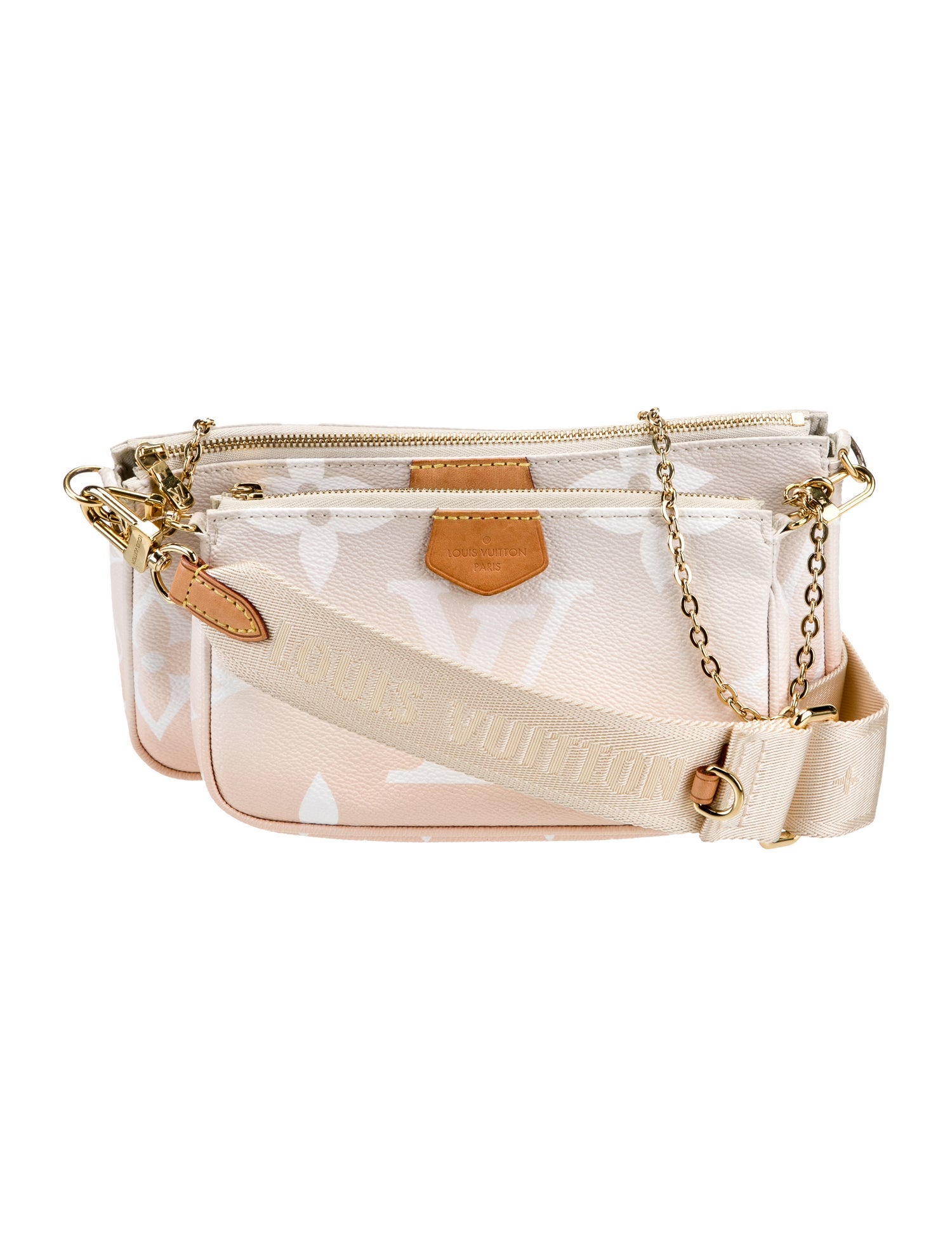 Louis Vuitton Monogram Giant Monogram Giant Multi Pochette Accessoires Pink