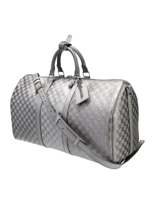 Louis Vuitton Damier Glitter Keepall Bandouliere 50