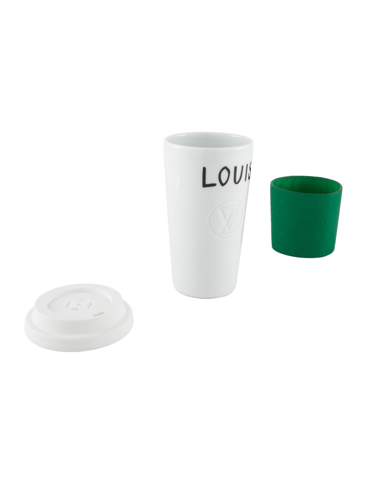 Louis Vuitton Monogram Porcelain Coffee Cup