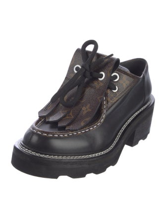 Louis Vuitton LV Monogram Leather Oxfords