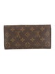 Louis Vuitton Monogram Pattern Coated Canvas Josephine Wallet