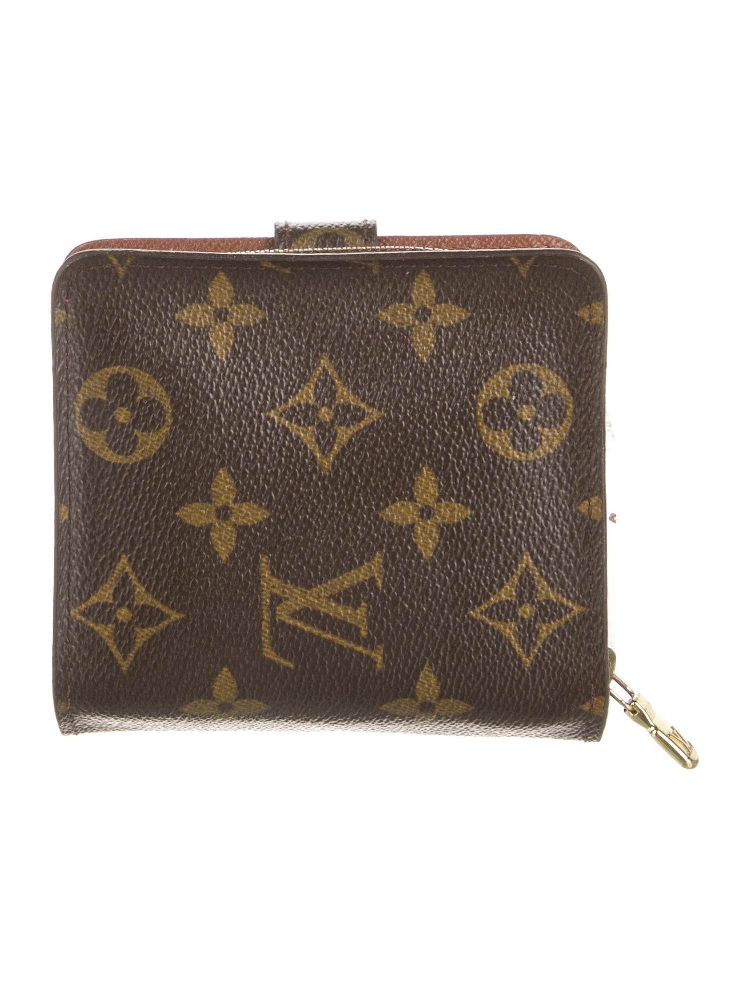 Louis Vuitton LV Monogram Coated Canvas French Purse