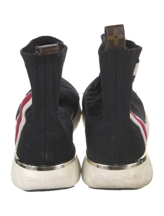 Louis Vuitton Grosgrain Trim Sock Sneakers