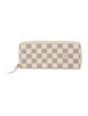Louis Vuitton Damier Azur Pattern Coated Canvas Continental Wallet