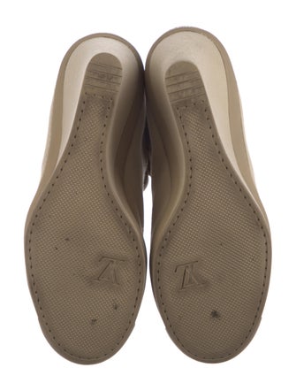 Louis Vuitton LV Monogram Canvas Lace-Up Boots