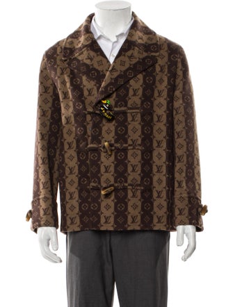 Louis Vuitton x Nigo 2022 'Trunk Stripes' Peacoat