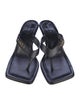Louis Vuitton LV Monogram Leather Slides