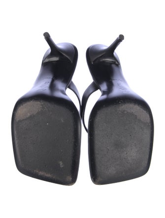 Louis Vuitton LV Monogram Leather Slides