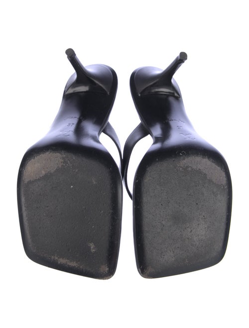 Louis Vuitton LV Monogram Leather Slides