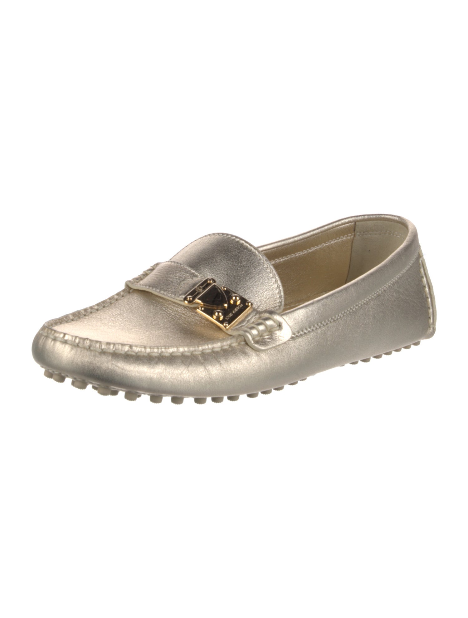 Louis Vuitton Leather Loafers