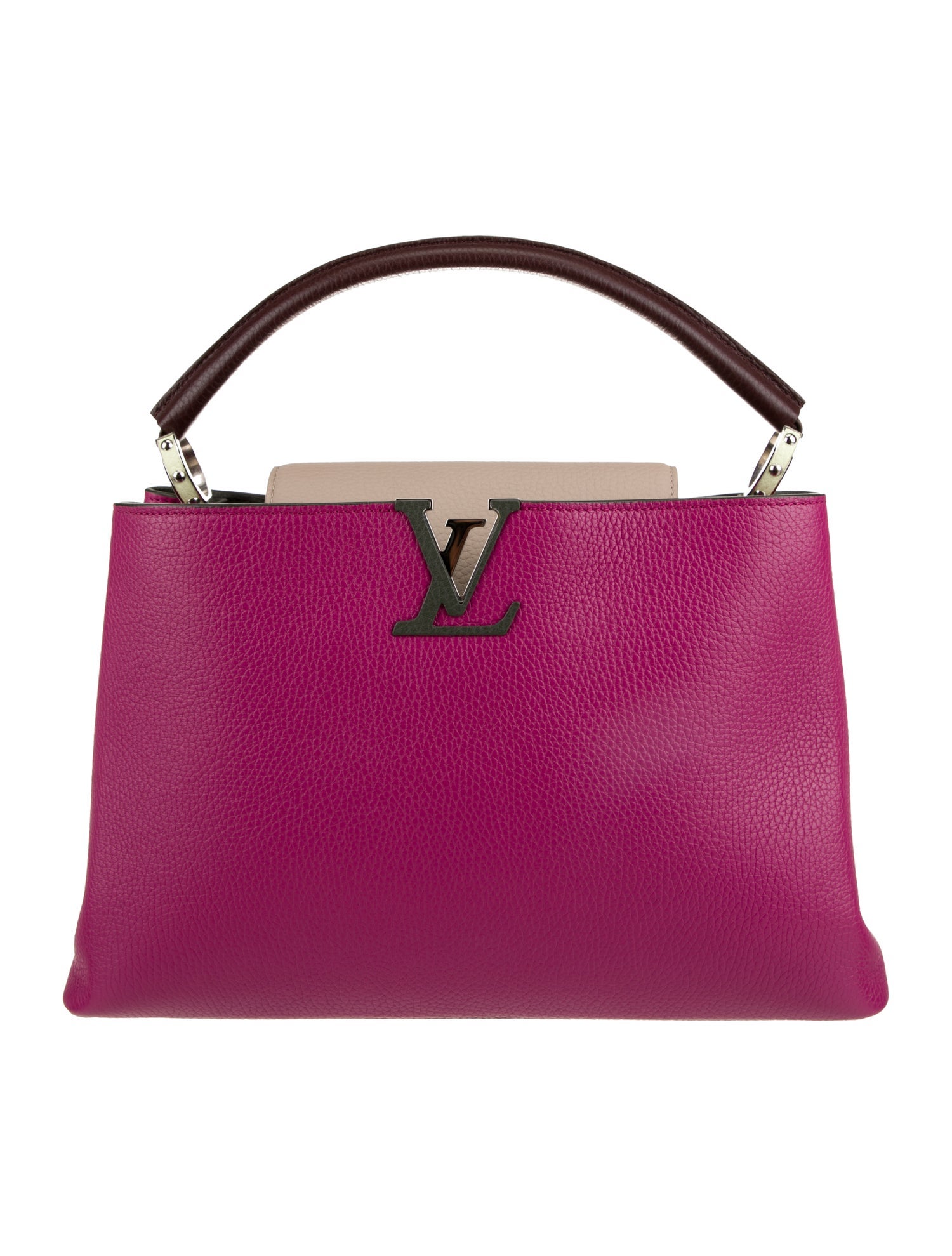 Louis Vuitton Taurillon Leather Capucines MM