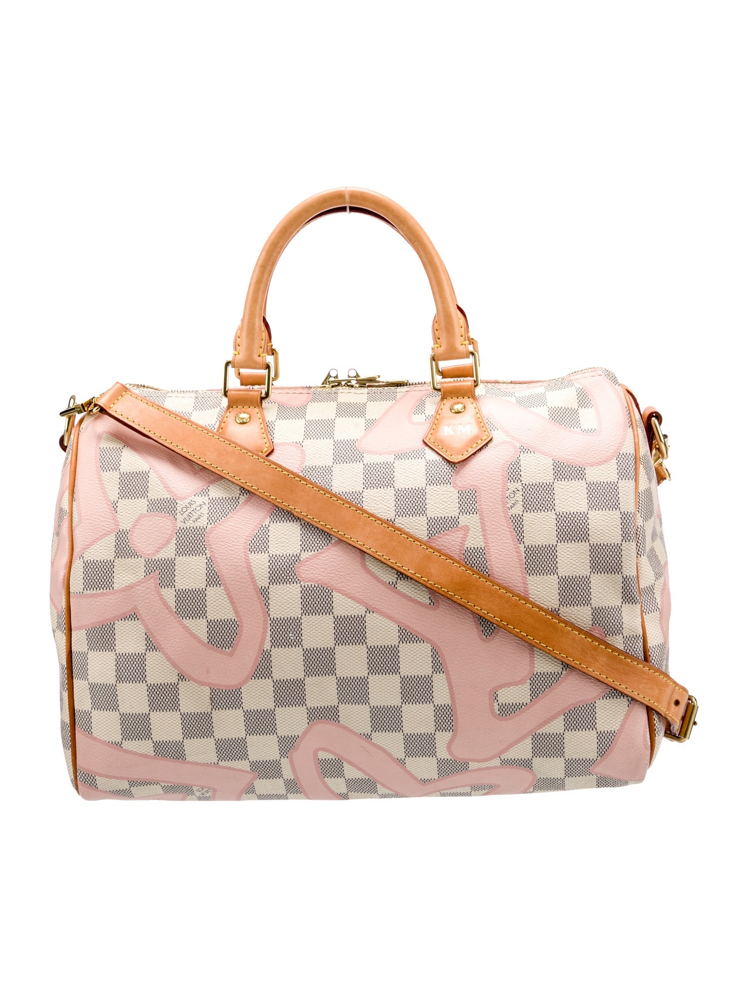 Louis Vuitton Damier Azur Tahitienne Speedy Bandouliere 30